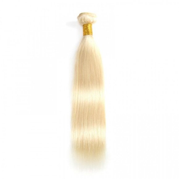 High Quality Human Hair Extensions Blonde Straight 14" inches - Picture 5 of 5